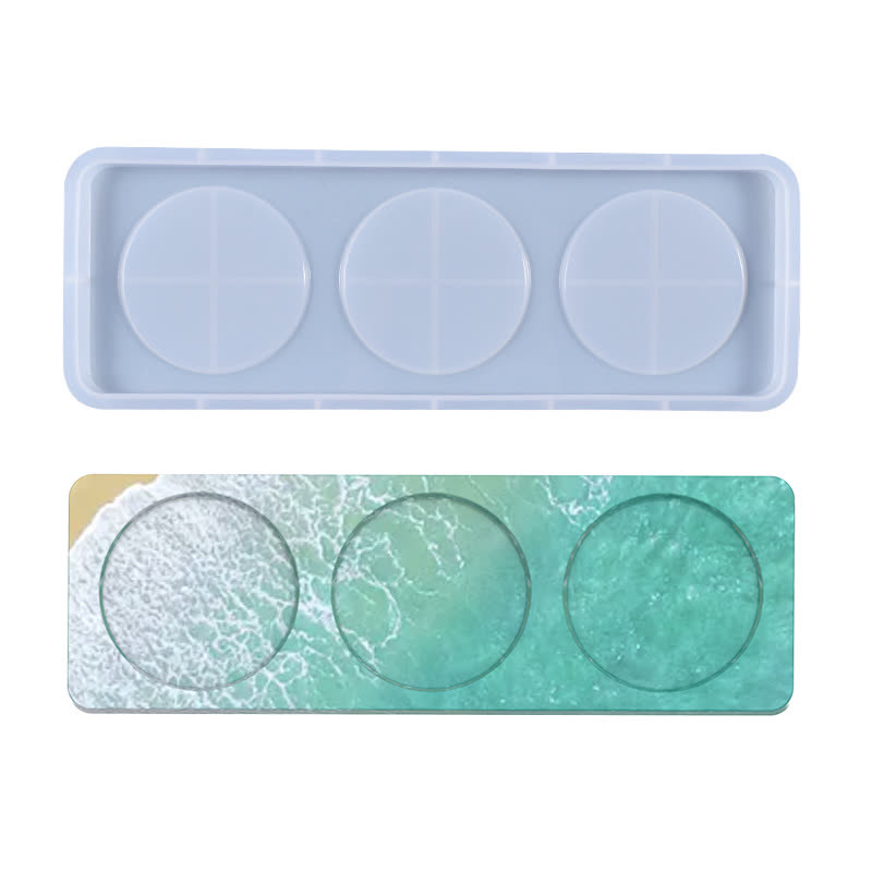 3 Compartment Wine Bottle Tray Mold (WYD-724)