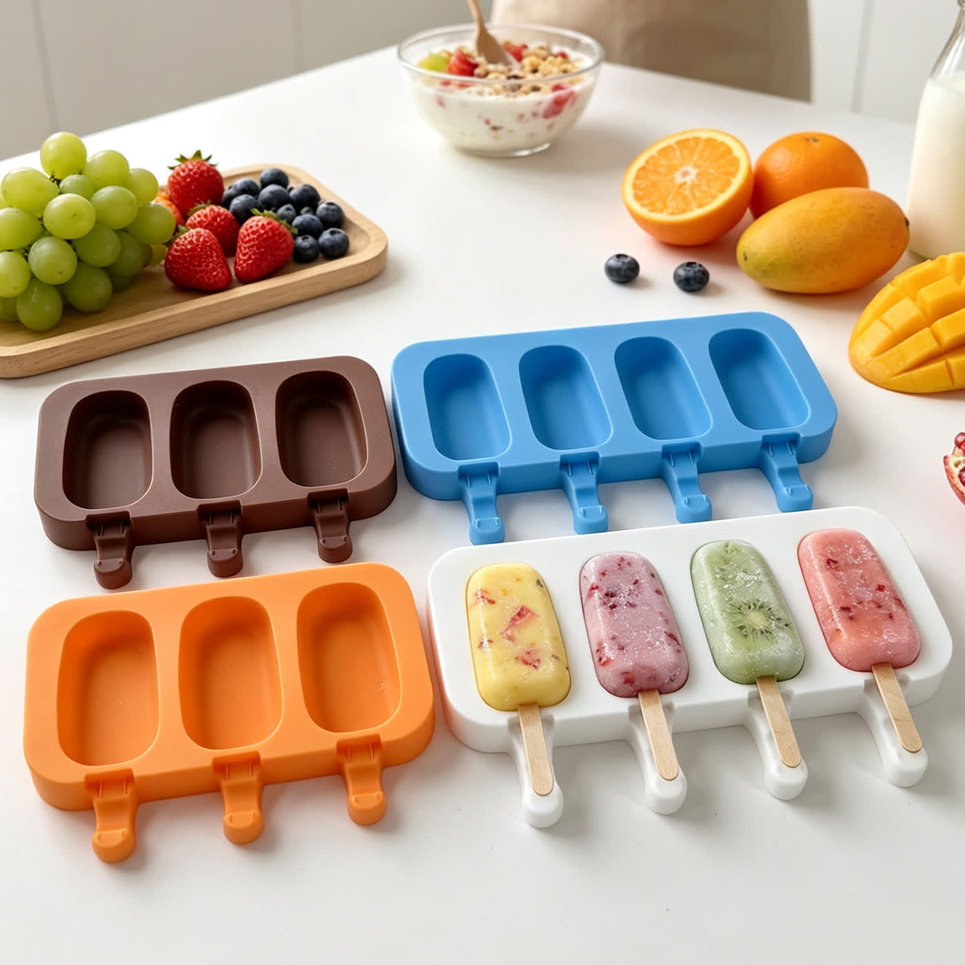 4 Cavity Silicone Mold (WYD-814)