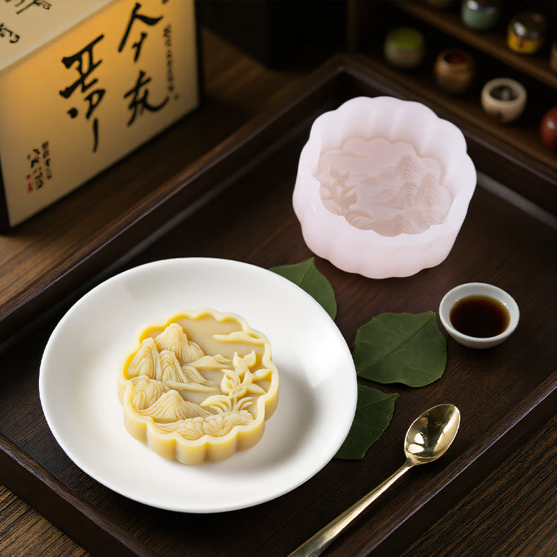 Almond Yam Cake Mooncake Mold (WYD-582)
