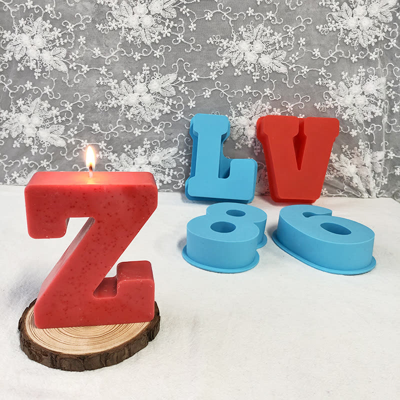 Alphabet Desktop Resin Mold (WYD-321)