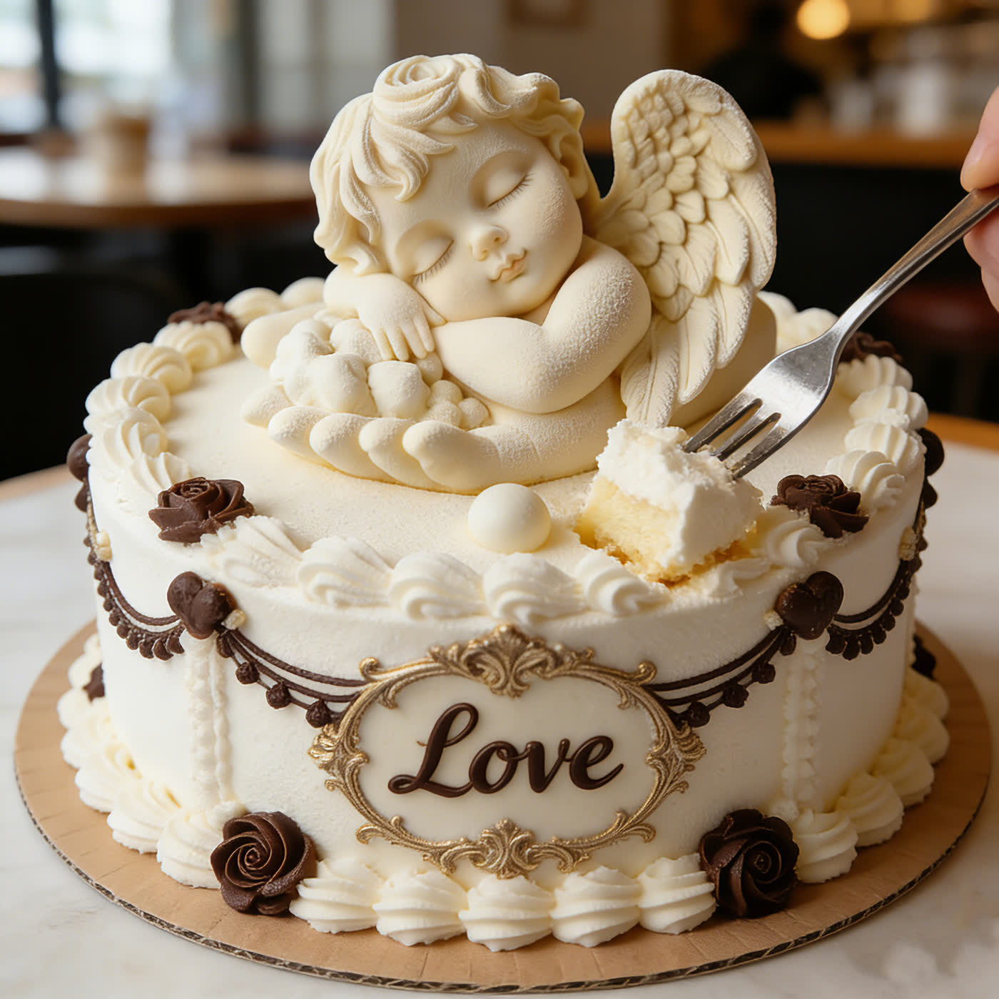 Angel Mousse Cake Mold (WYD-468)