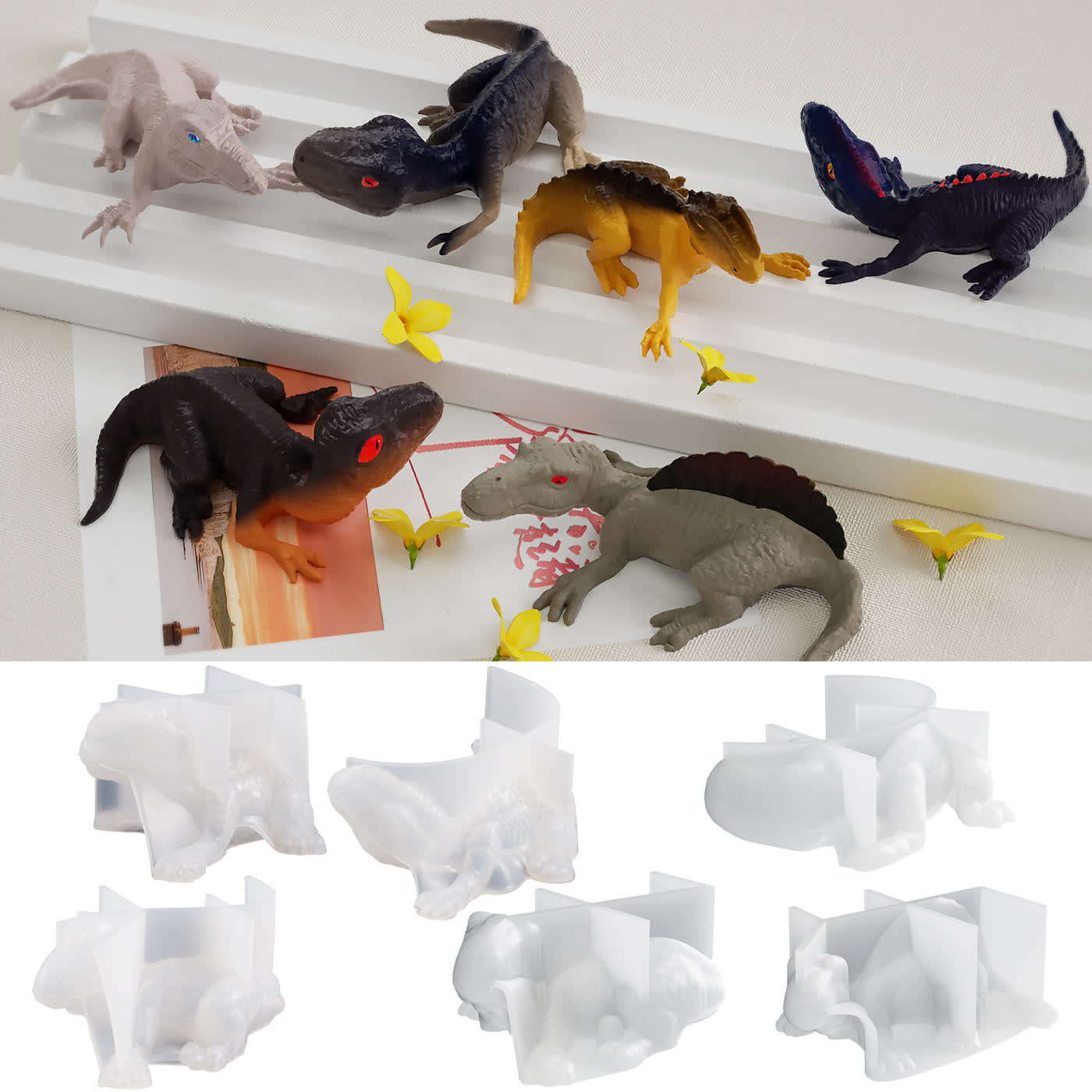 Baby Dinosaur Baby Dragon Pendant Mold (WYD-404)