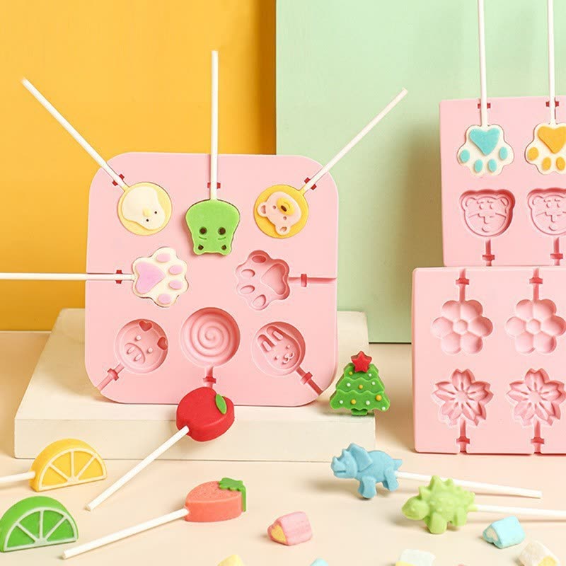 Bear Lollipop Ice Cream Mold (WYD-628)