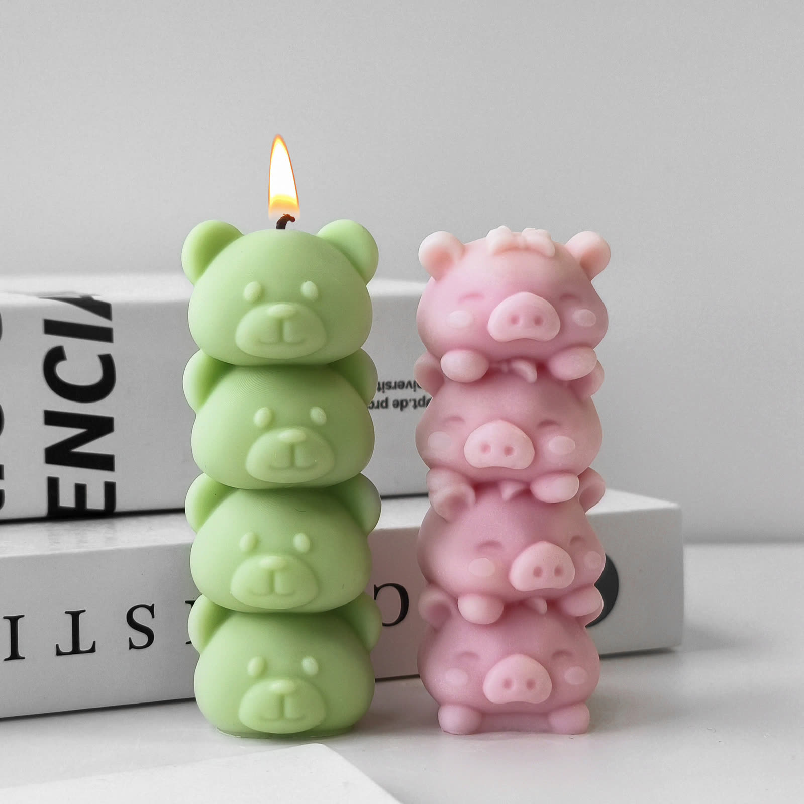 Bear Pig Candle Mold (WYD-053)