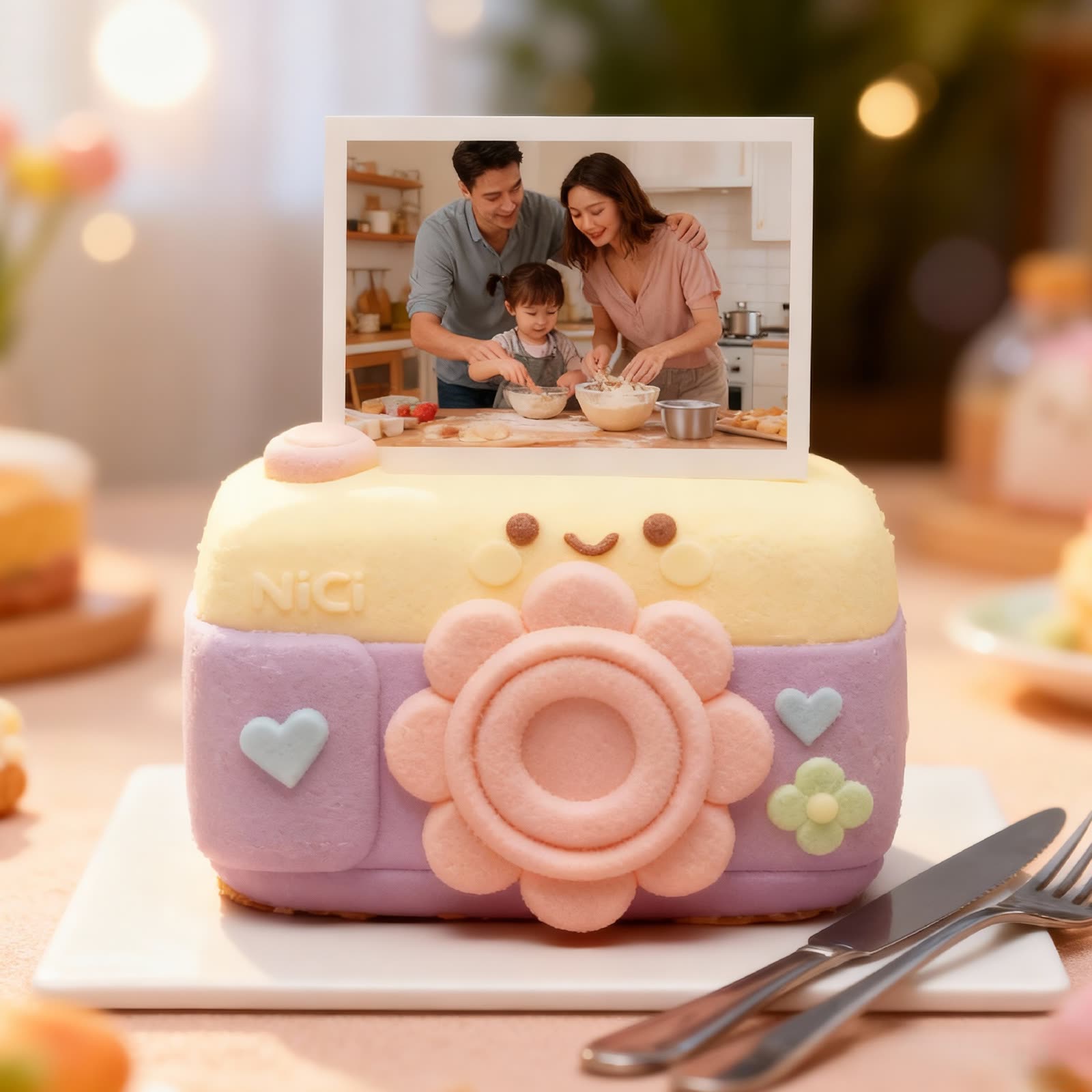 Camera Mousse Cake Mold (WYD-490)