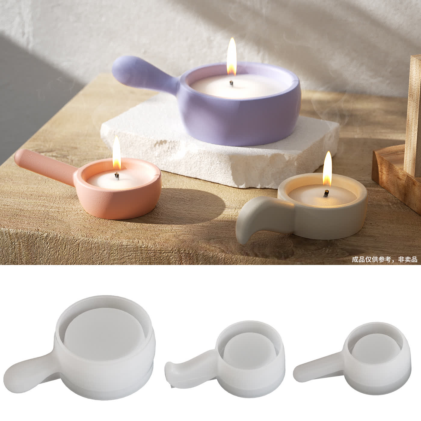 Candle Holder Candle Mold (WYD-162)