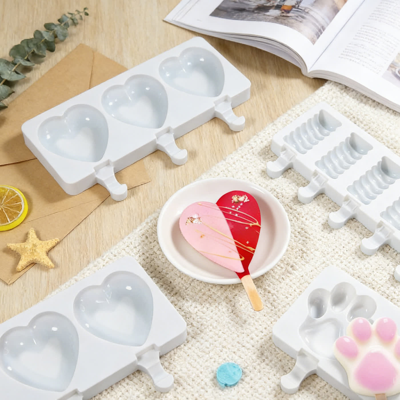 Cat Paw Ice Cream Mold (WYD-590)