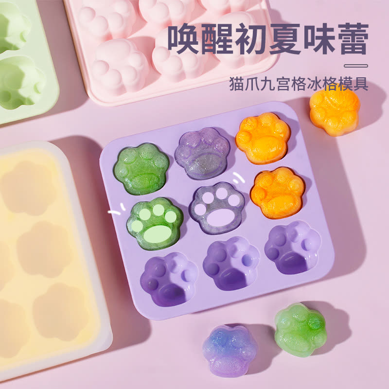 Cat Paw Ice Cube Tray (WYD-650)