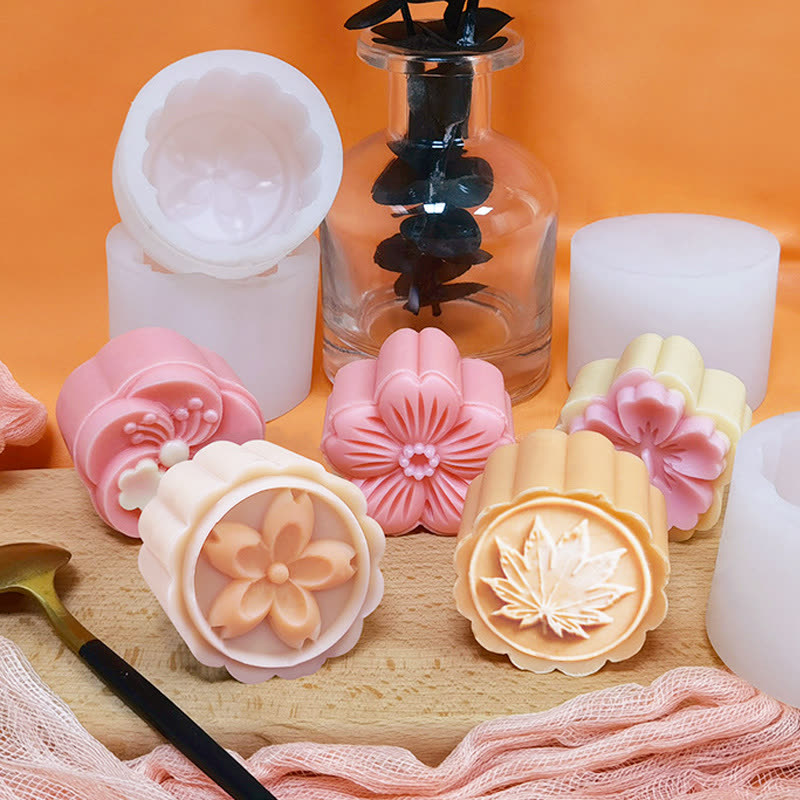 Cherry Blossom Mooncake Mold (WYD-573)