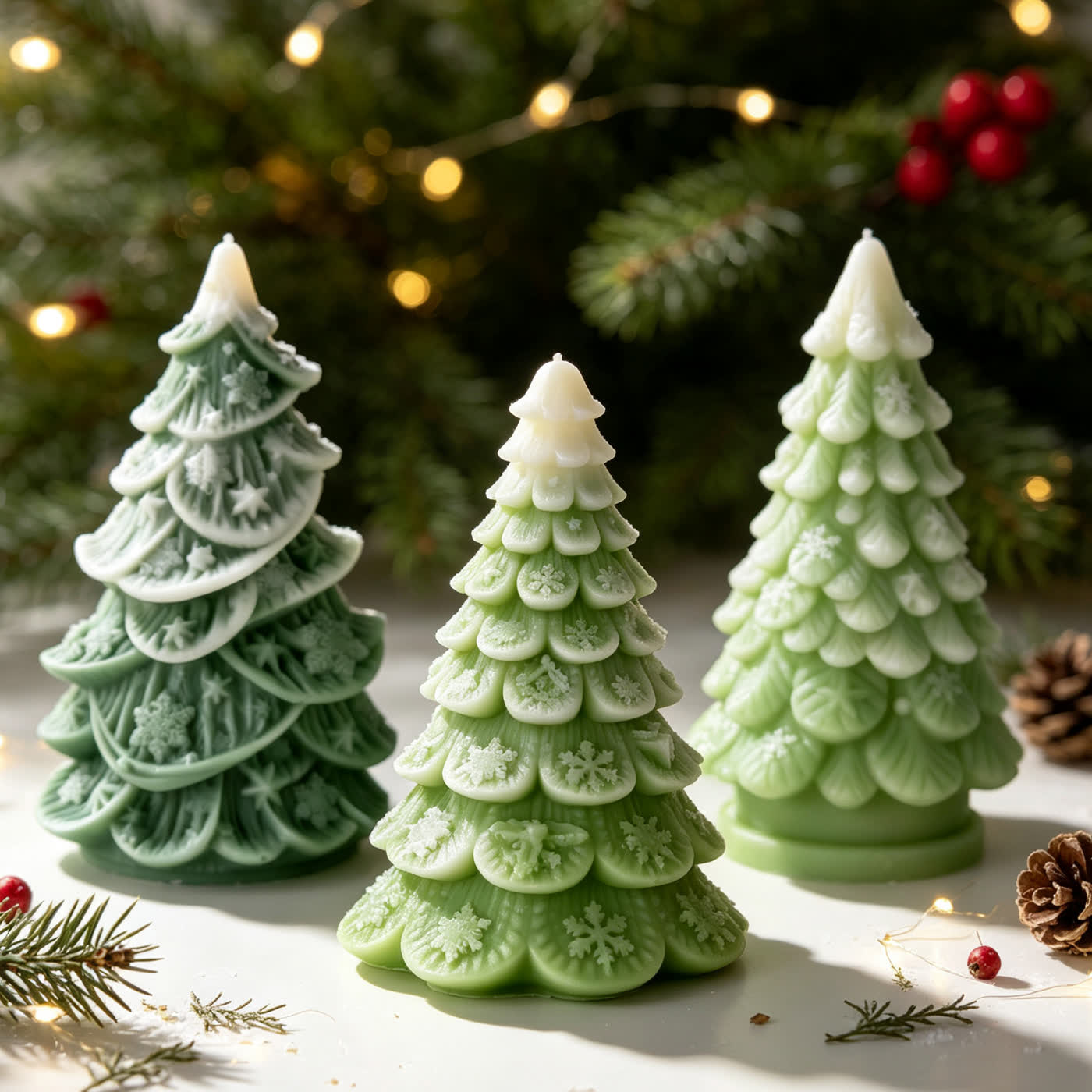 Christmas Christmas Tree Candle Mold (WYD-028)