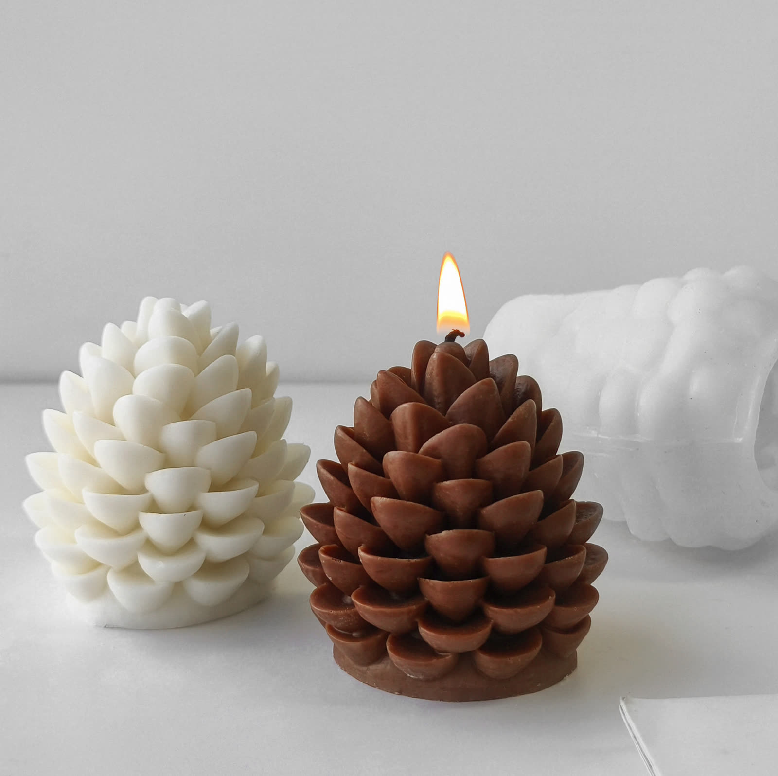 Christmas Pinecone Candle Mold (WYD-145)