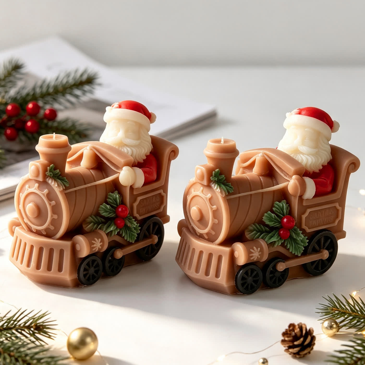 Christmas Train Candle Mold (WYD-045)