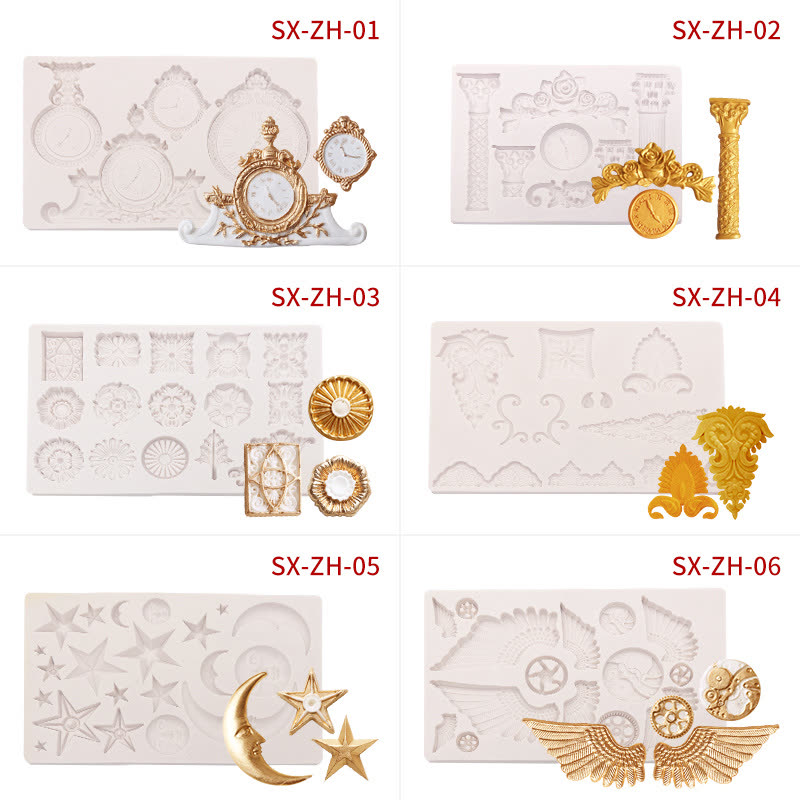 Clock Fondant Mold (WYD-559)