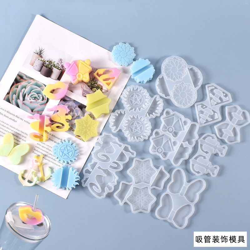 Decorative Straw Charm Resin Mold (WYD-356)