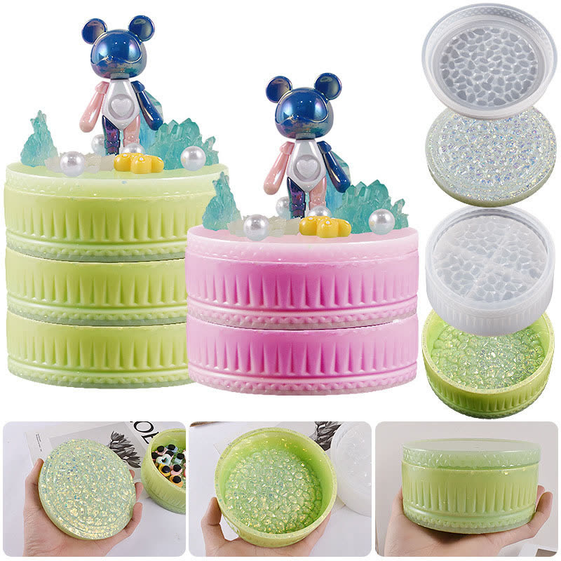 Diamond Stacking Storage Box Mold (WYD-746)