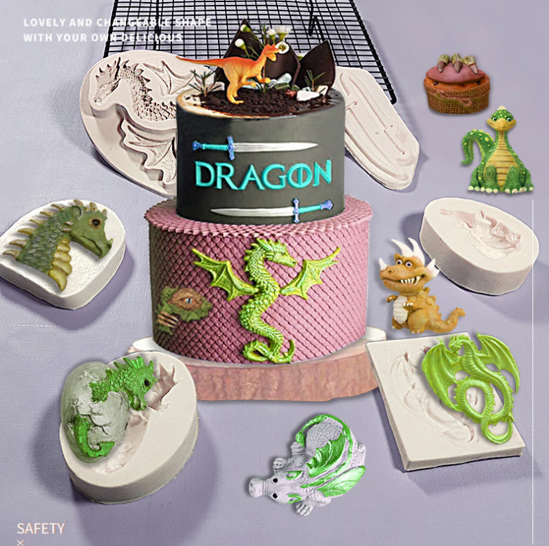 Dinosaur Fondant Mold (WYD-541)