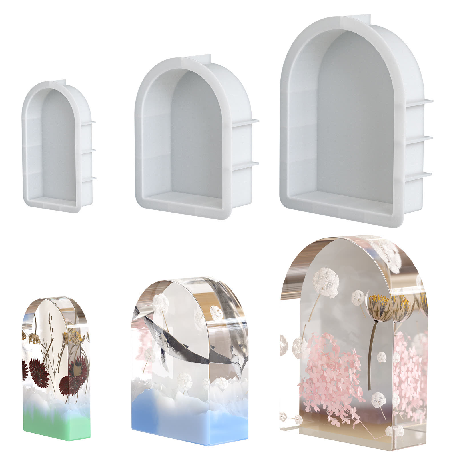 Dried Flower Arch Resin Mold (WYD-298)