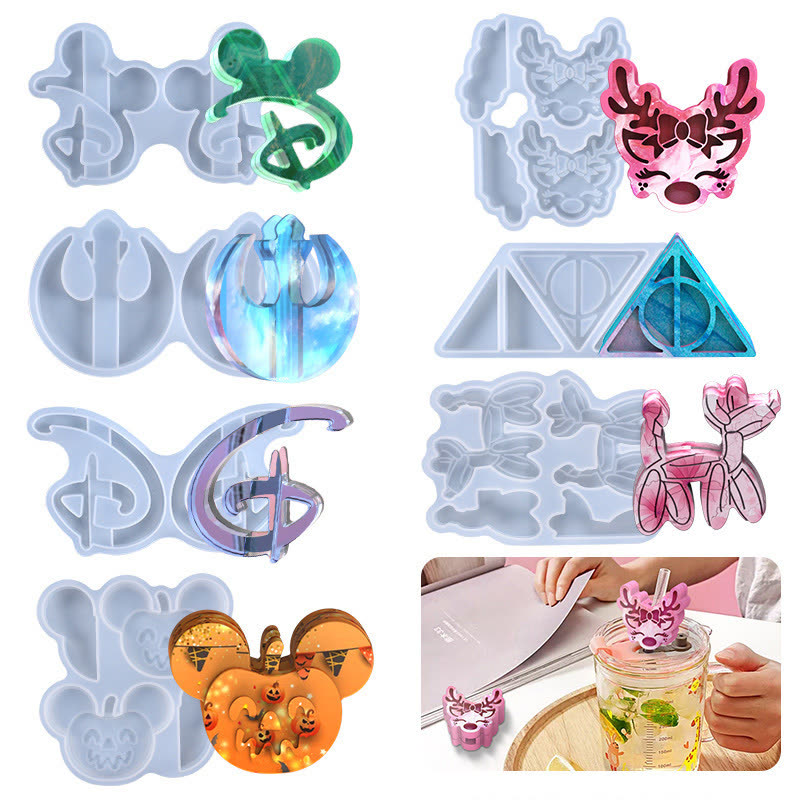 Drink Straw Resin Mold (WYD-340)