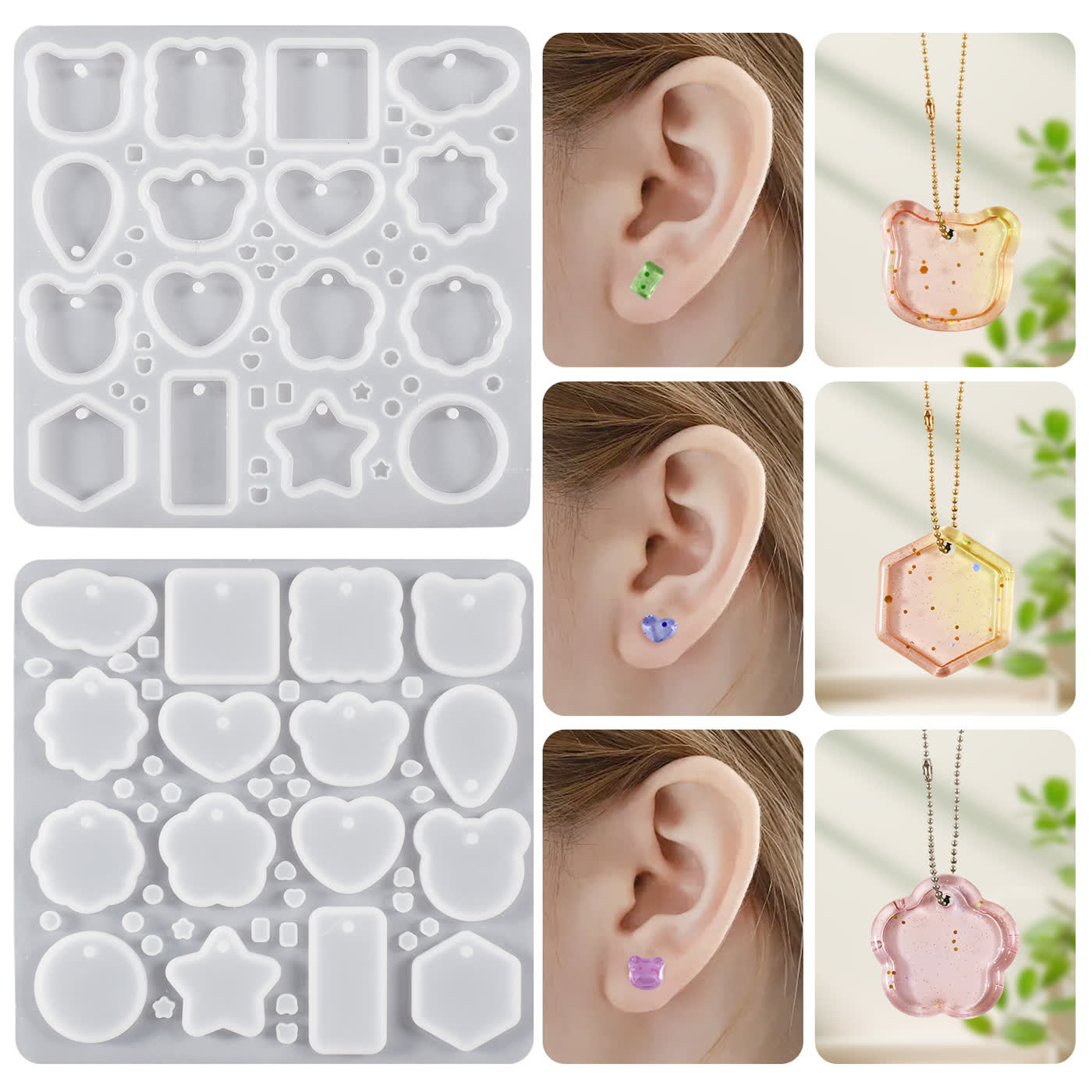 Earring Pendant Mold (WYD-406)