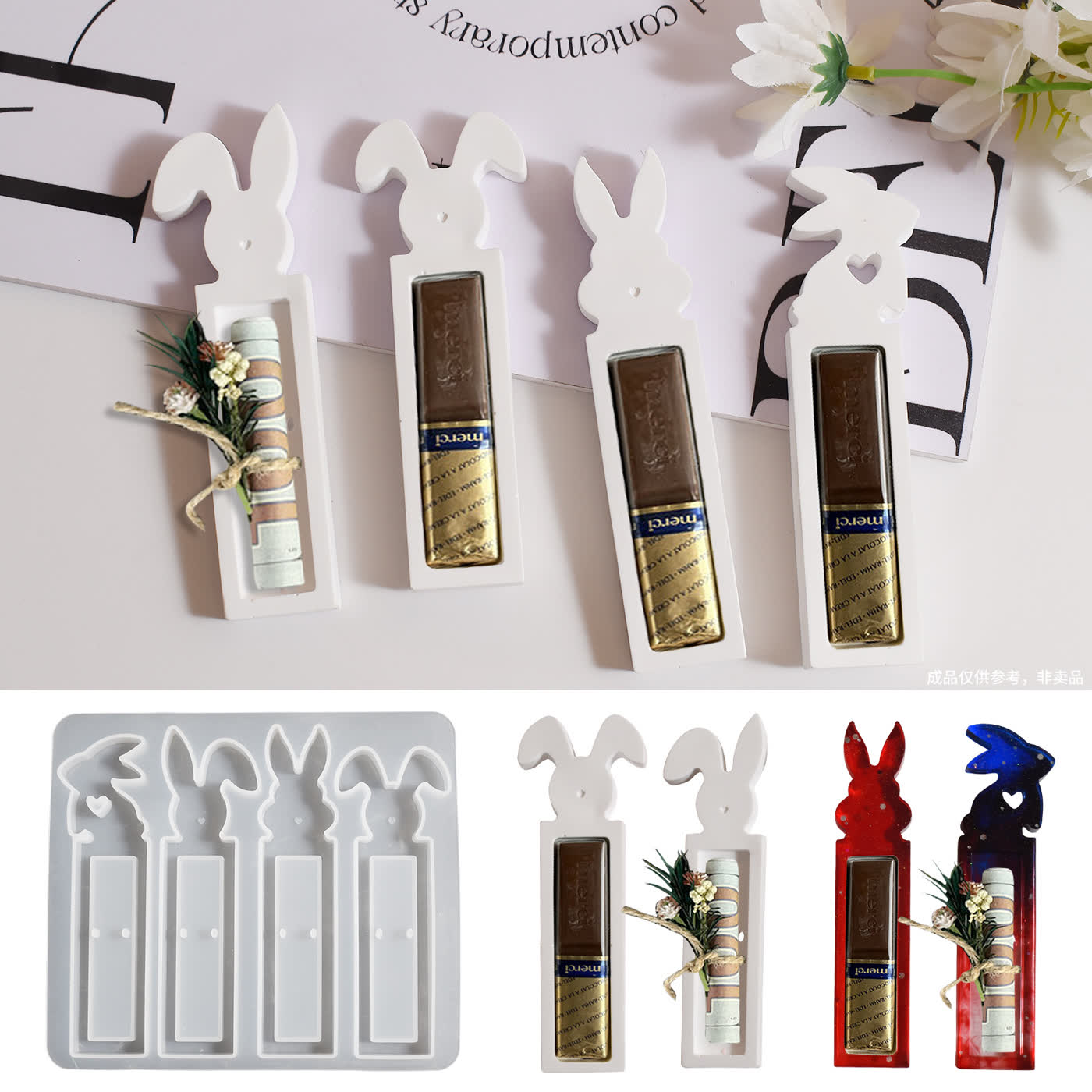 Easter Gift Box Gypsum Mold (WYD-260)