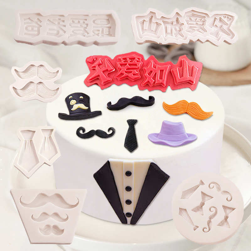Fathers Day Fondant Mold (WYD-566)