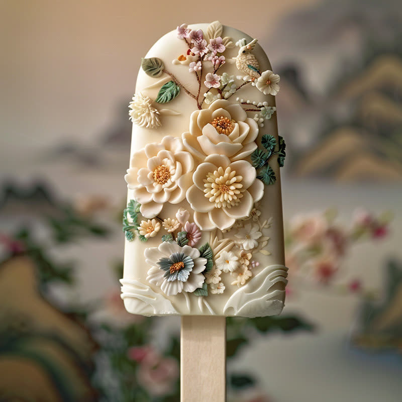 Floral Ice Cream Mold (WYD-619)