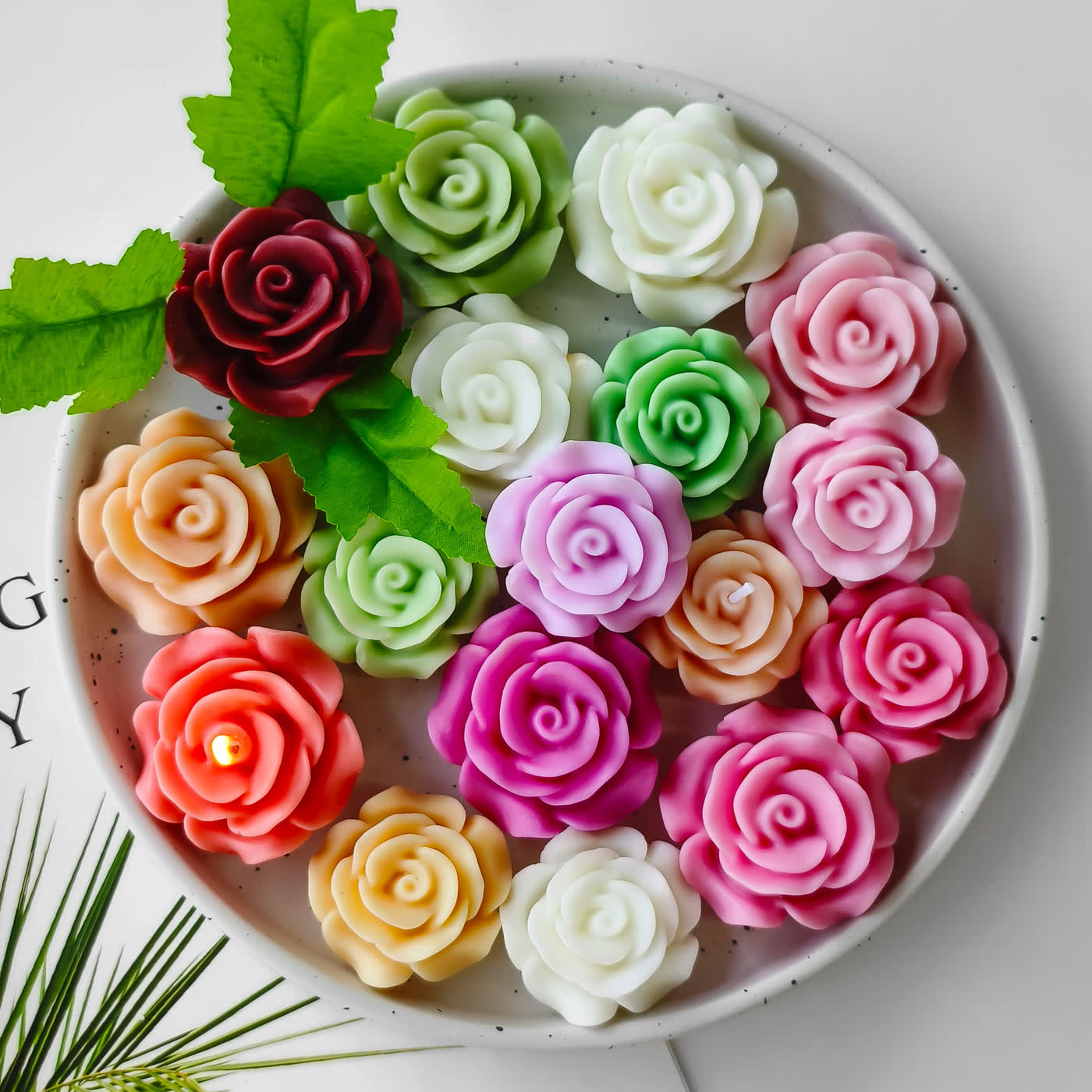 Flower Aroma Stone Silicone Mold (WYD-817)