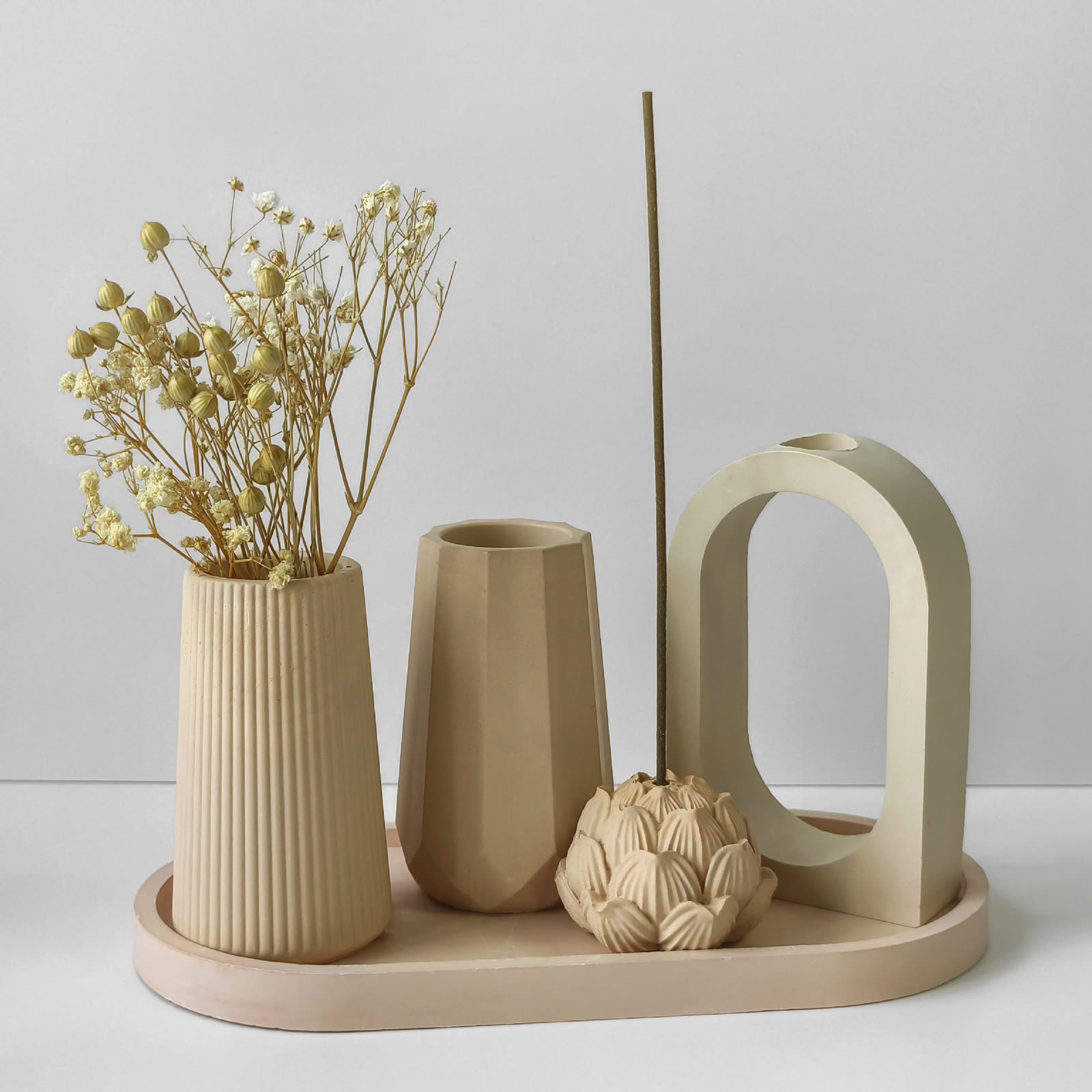 Flower Arranger Cement Gypsum Mold (WYD-205)