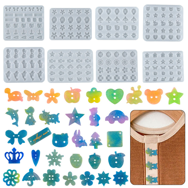 Flower Fruit Resin Mold (WYD-346)