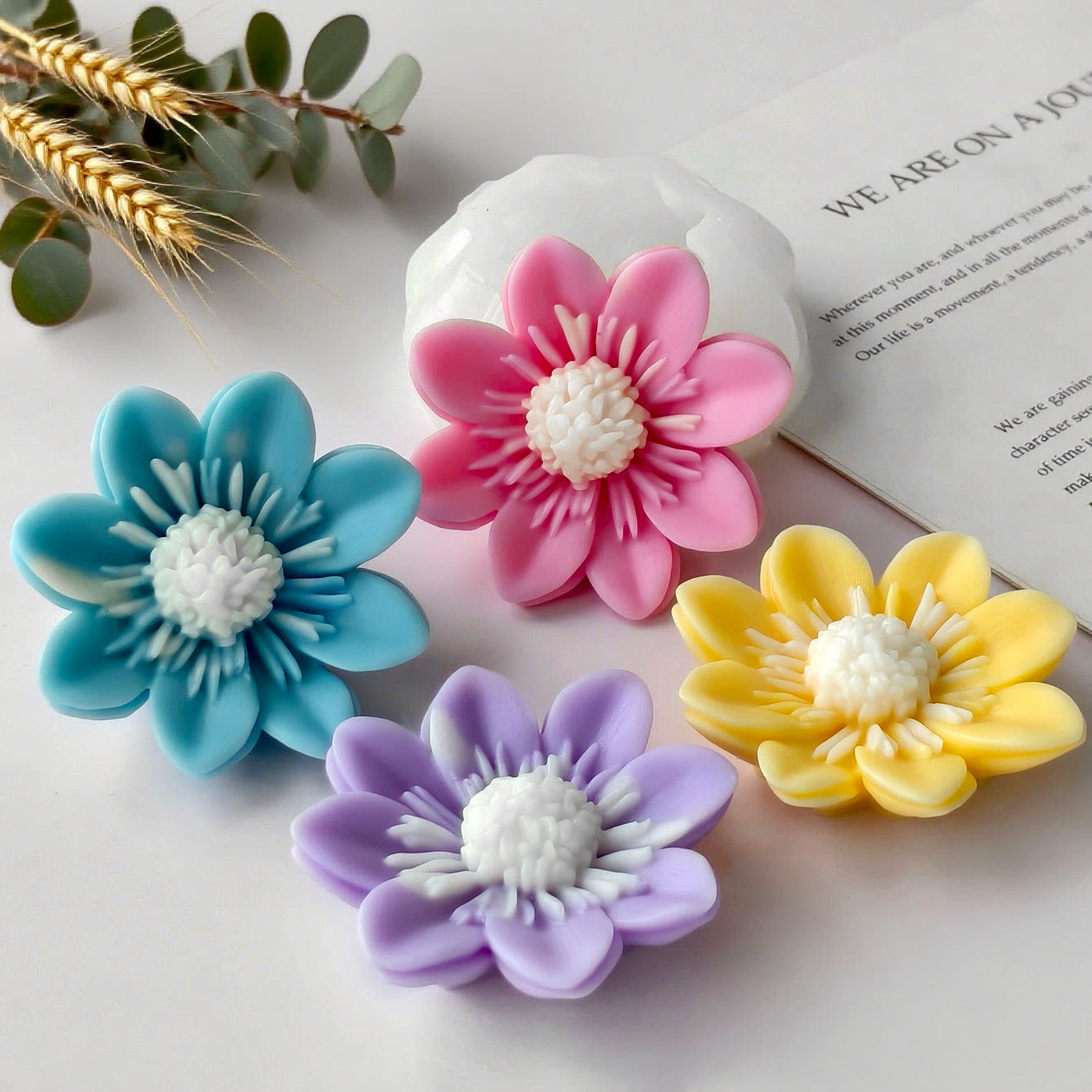 Flower Lotus Resin Mold (WYD-357)