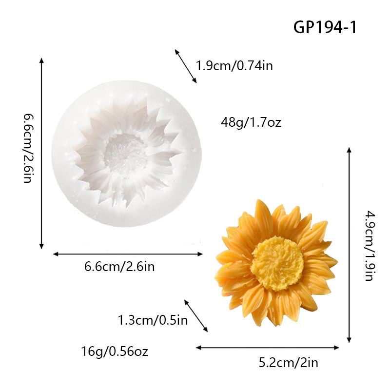 Flower Silicone Mold 71 (WYD-904)
