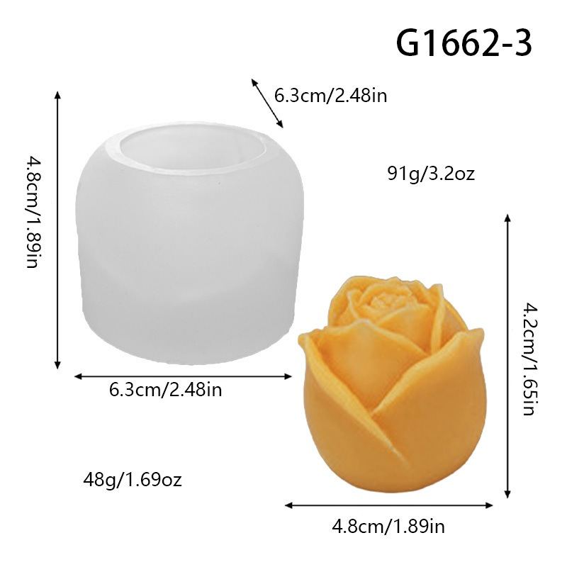 Flower Silicone Mold 72 (WYD-905)