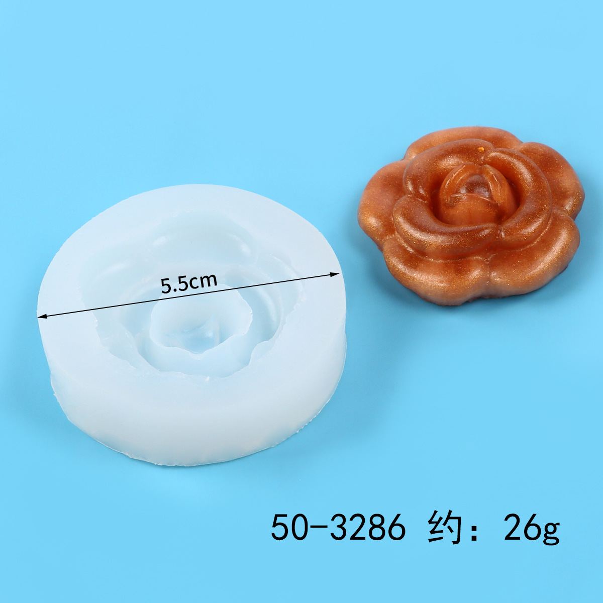 Flower Silicone Mold 77 (WYD-910)