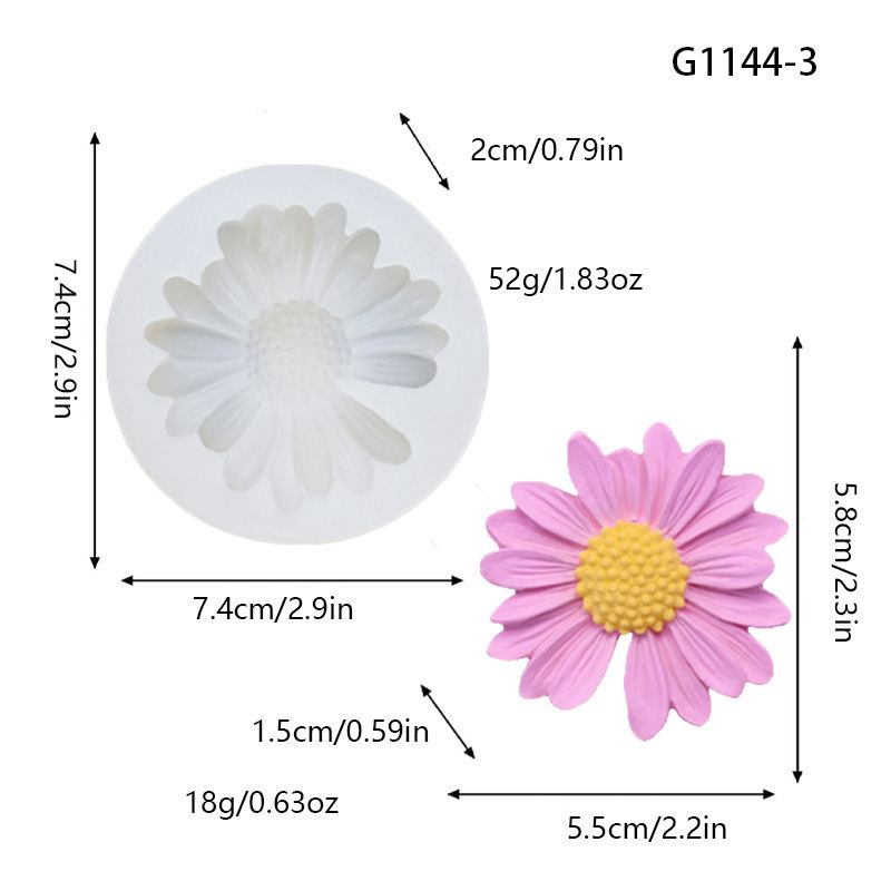 Flower Silicone Mold 87 (WYD-920)