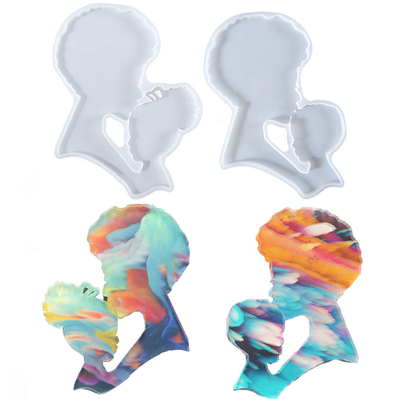 Forehead Kiss Coaster Mold (WYD-677)