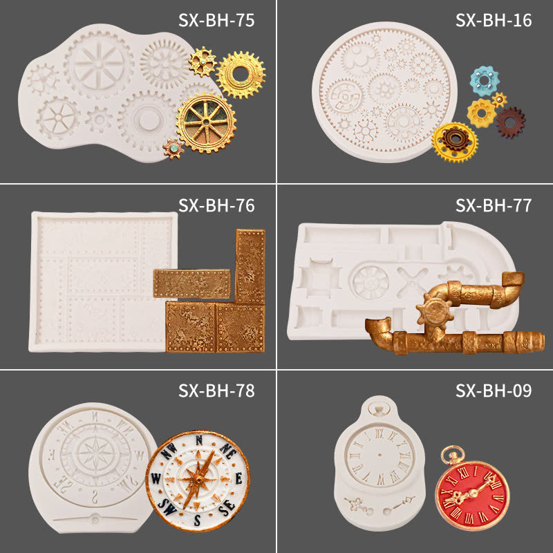 Gear Fondant Mold (WYD-555)