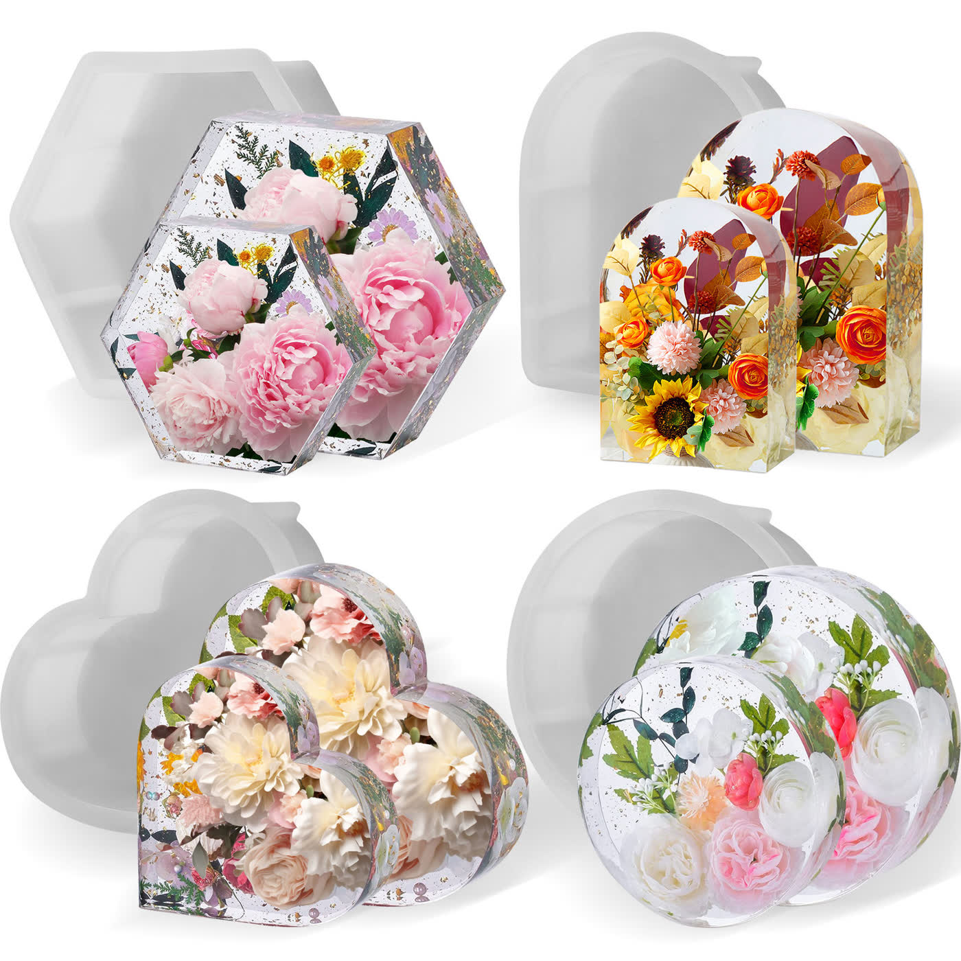 Geometric Desktop Resin Mold (WYD-283)