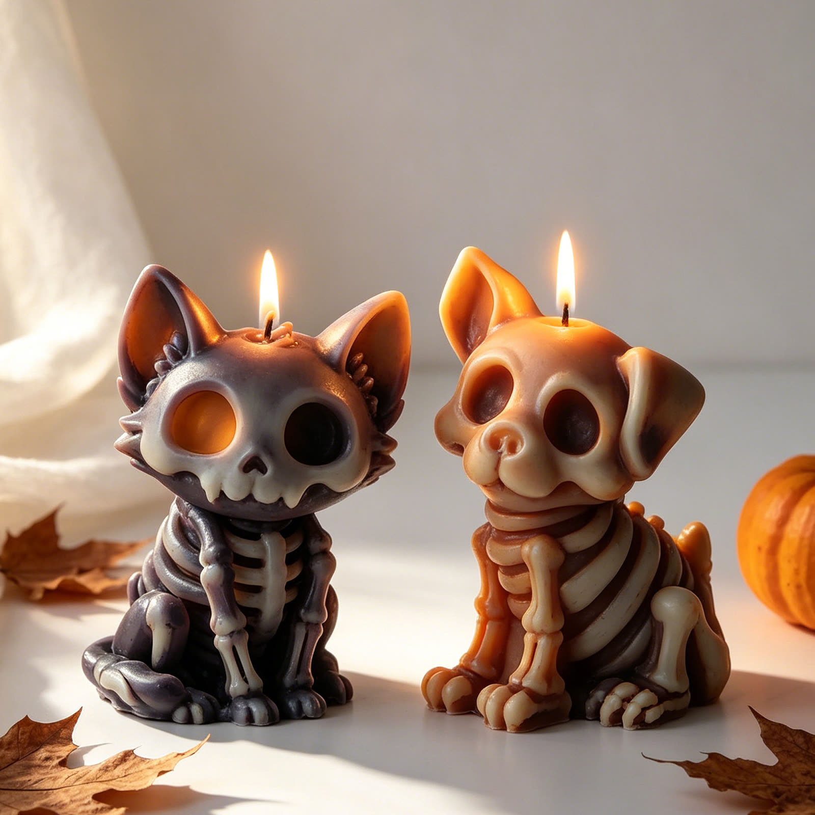 Halloween Skull Candle Mold (WYD-168)