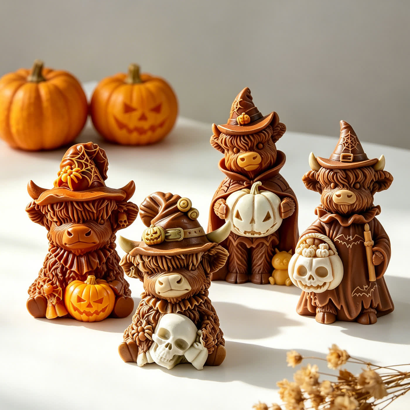 Halloween Yak Candle Mold (WYD-029)