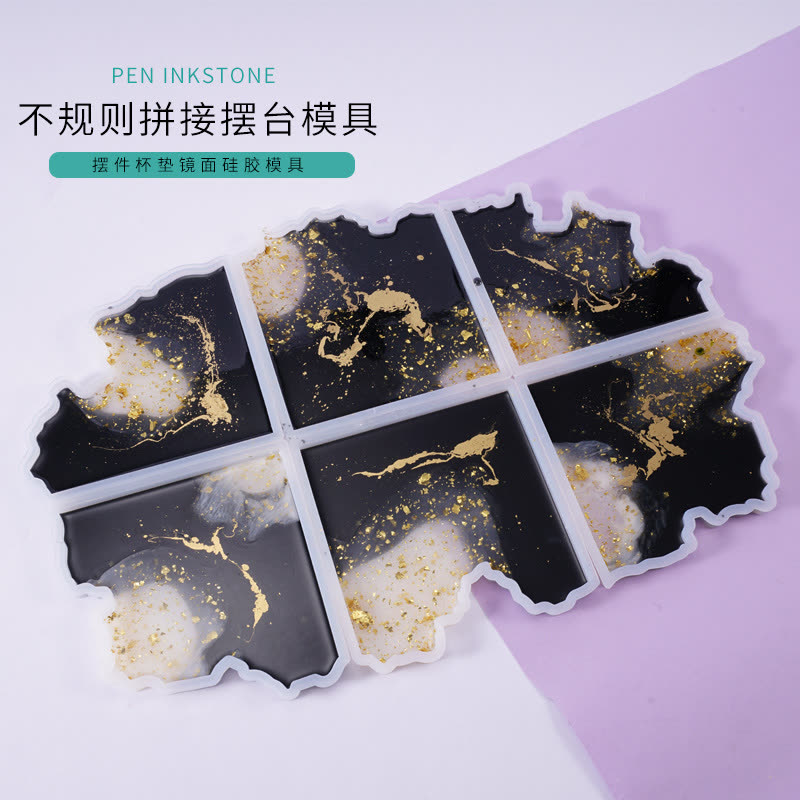 Irregular Coaster Mold (WYD-684)