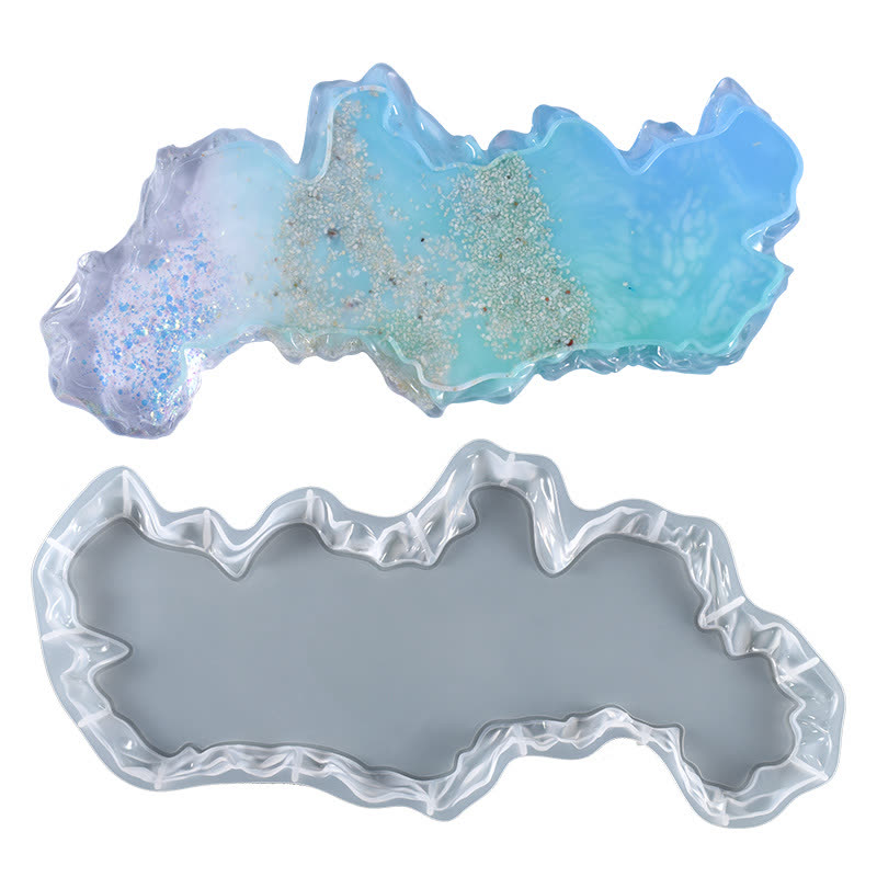Irregular Crystal Vein Tray Mold (WYD-722)