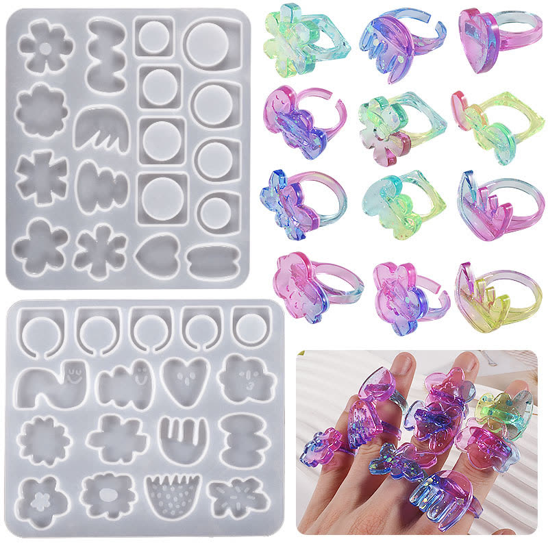 Irregular Flower Ring Mold (WYD-770)