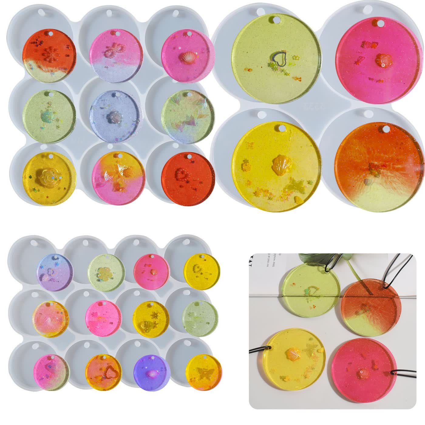 Keychain Drop Pendant Pendant Mold (WYD-362)