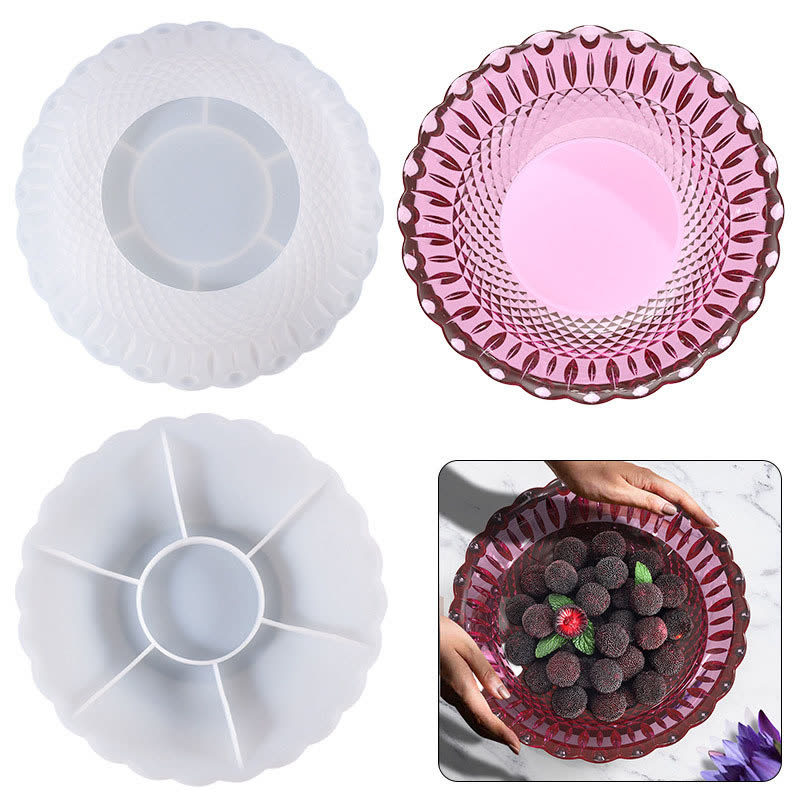 Lace Dish Tray Mold (WYD-714)