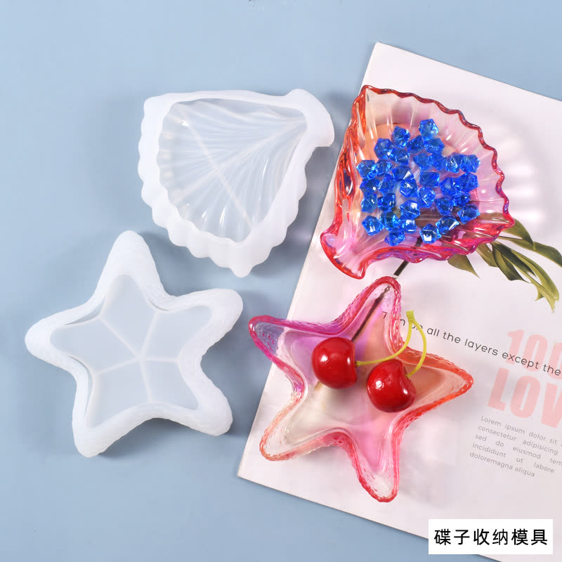 Leaf Starfish Tray Mold (WYD-712)