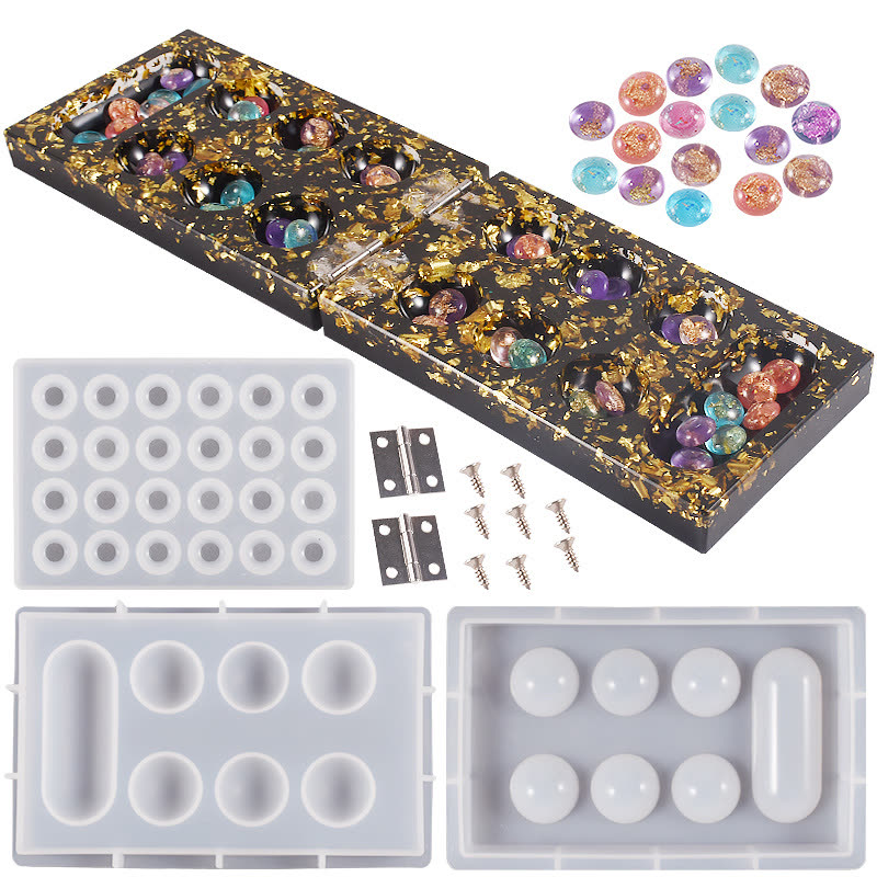 Mancala Chessboard Resin Mold (WYD-338)