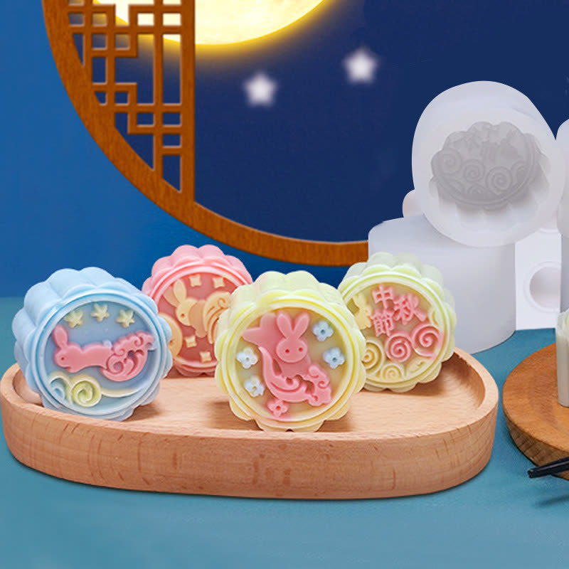 Moon Rabbit Mooncake Mold (WYD-584)
