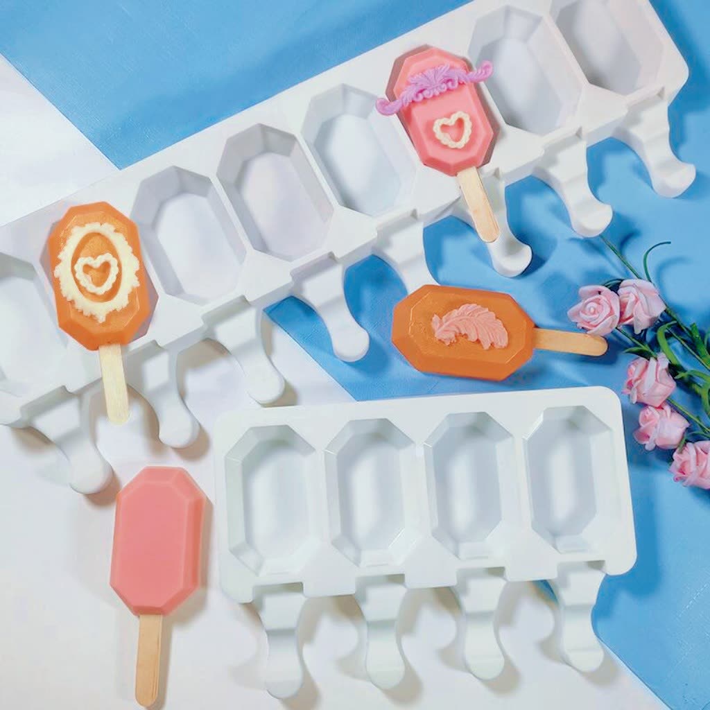 Octagon Ice Cream Mold (WYD-595)