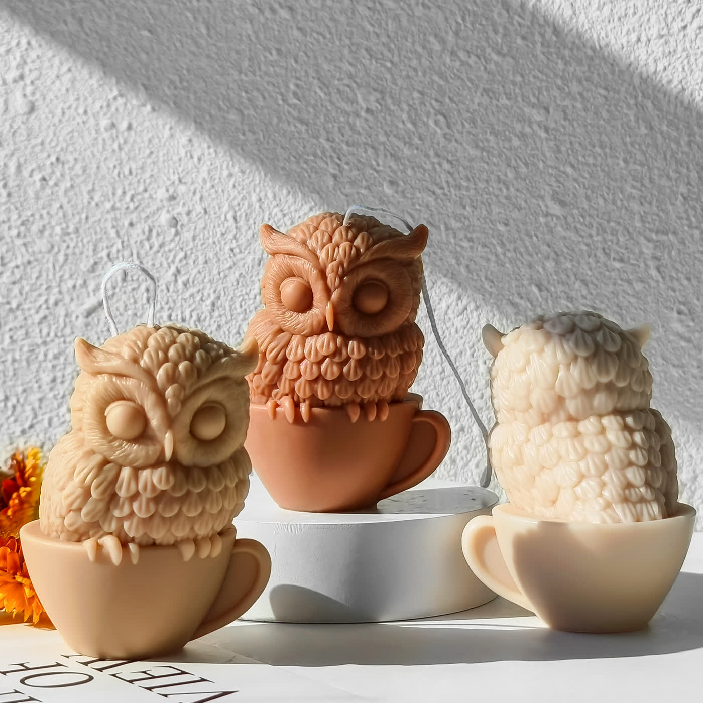Owl Animal Candle Mold (WYD-022)