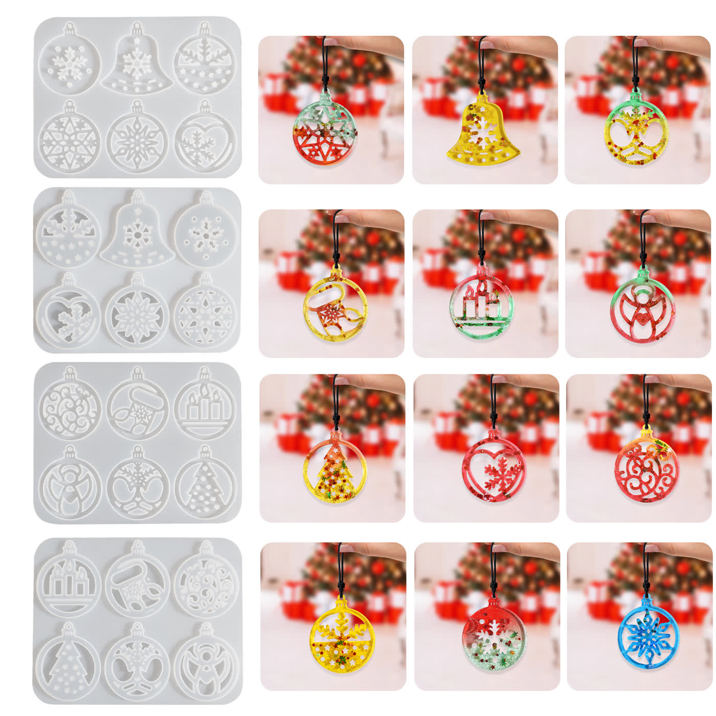 Pendant Hanging Tag Gypsum Mold (WYD-215)